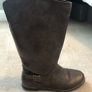 Old navy brown tall boots
